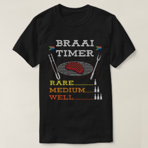 T-shirt Braai Timer African BBQ