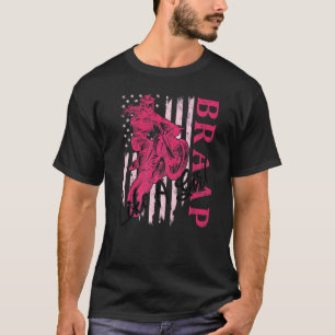 T-shirt Braap comme une fille de motocross Dirt Bike Racin