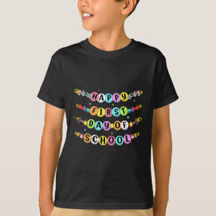 T-shirt Bracelet d'amitié de rentrée scolaire Premier jour