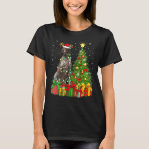 T-shirt Bracelet Xmas Tree allemand Pointeur à cheveux cou