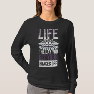T-shirt Bracelets Dentaire Orthodontique Couleurs Dents Br