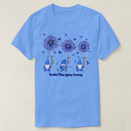 T-shirt Brachial Plexus blessures Sensibilisation gnome fo (Design devant)