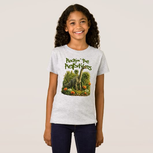 T-Shirt Brachiosaure, secoue les reptiles