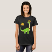 T-shirt Brachiosaurus Brontosaurus Taco Cinco De Mayo Mexi (Devant entier)