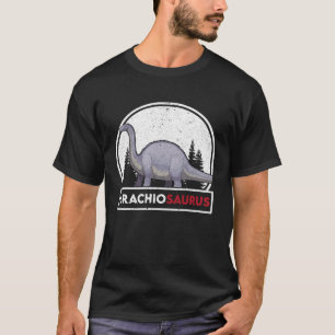 T-shirt Brachiosaurus Design Dinosaure préhistorique