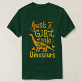T-shirt Brachiosaurus Dinosaure Lover 1 (Design devant)