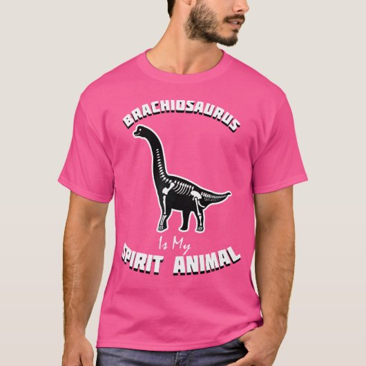 T-shirt Brachiosaurus Esprit Animal Dinosaure Tee (Devant)