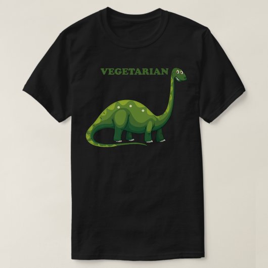 T-shirt Brachiosaurus végétarien (Design devant)