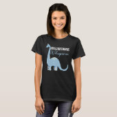 T-shirt Brachiousaurus Whisperer Dinosaur Future Paleontol (Devant entier)