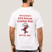 T-shirt Brad & Brian's ramwfish bouillir 2023 (Dos)
