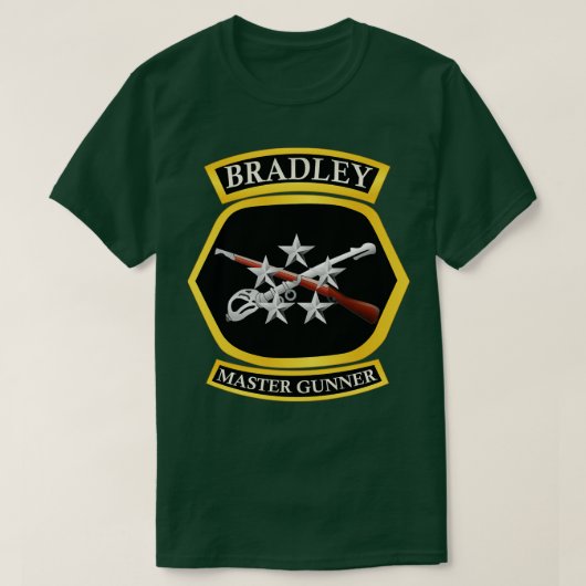 T-shirt Bradley Master Gunner 1 X (Design devant)