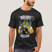 T-shirt Brady Crest Armoiries *Ajouter l'emplacement* (Devant)