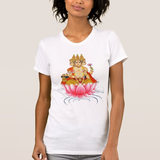T-SHIRT BRAHMA - PRAJAPATI - DÉESSE INDOUE (Devant)