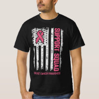 Braille Cancer Shirts Support Squad Breast Cancer