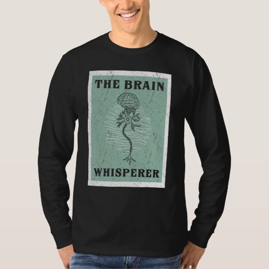 T-shirt Brain neurons sciences neuroscience neurology anat (Devant)