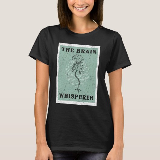 T-shirt Brain neurons sciences neuroscience neurology anat (Devant)