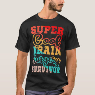 T-shirt Brain Surgery Head Injury Tumor Cancer Survivor Aw