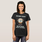 T-shirt Brain Yoga The Ultimate Stress Reliever (Devant entier)