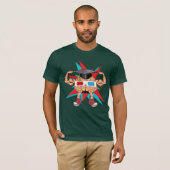 T-SHIRT BRAINMAN 3D (Devant entier)