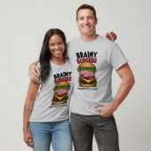 T-Shirt Brainy Burgers (Unisexe)