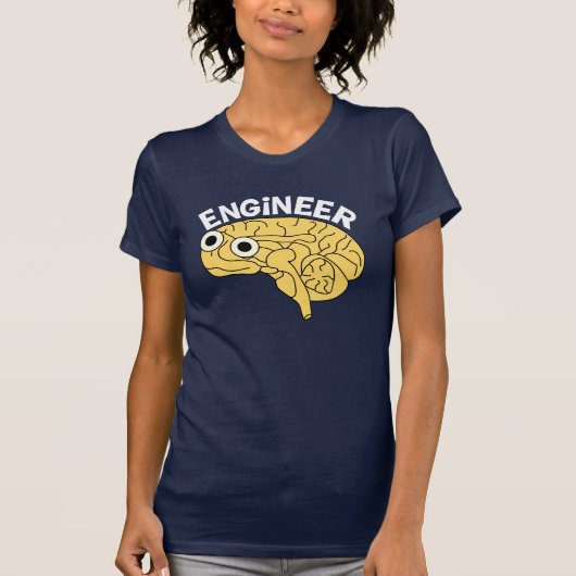 T-shirt Brainy Engineer (Devant)