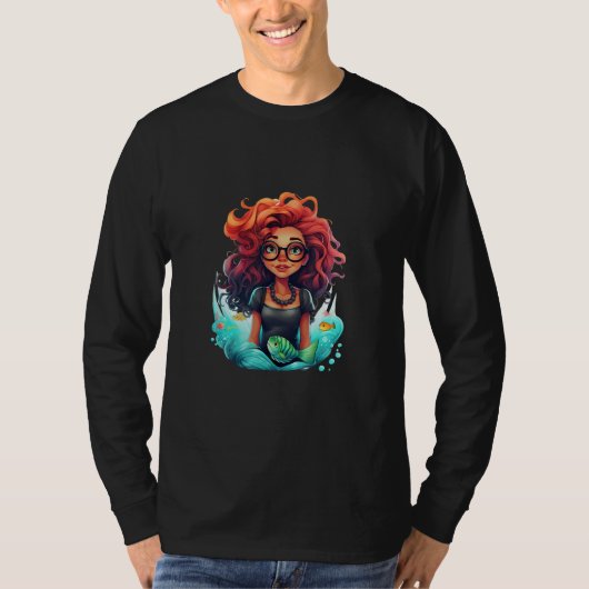 T-shirt Brainy mermaid (Devant)