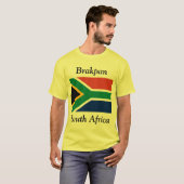 T-shirt Brakpan, Gauteng, Afrique du Sud (Devant entier)
