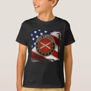 T-shirt Branche de l'artillerie de campagne Insigne Éditio