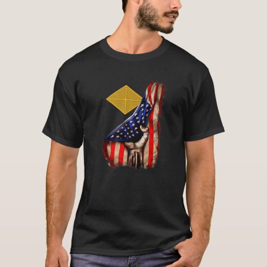 T-shirt Branche du Corps des finances de l'Armée American  (Devant)