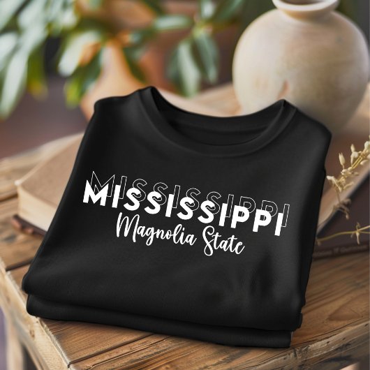T-shirt branché Mississippi Magnolia State