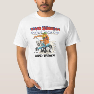 T-shirt Branche suburbaine de sud de club de tracteur de