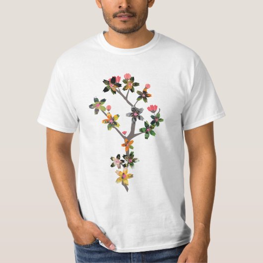T-shirt Branches d'insectes (Devant)