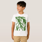 T-shirt Branches du sapin de Noël (Devant entier)