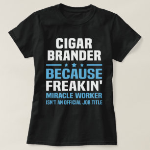 T-shirt Brander de cigar