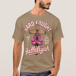 T-shirt Brandon a durement combattu Hallelujah Louange Jés