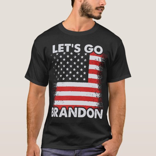 T-shirt Brandon Anti Joe Biden Chant (Devant)