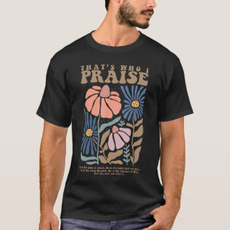 T-shirt Brandonhats Qui Je Loue Jésus Christian Lake Merc