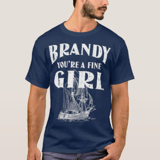 T-shirt Brandy Tu Es Une Fille Belle Maillée
