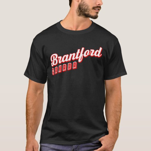 T-shirt Brantford Canada (Devant)