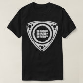T-shirt Brap Brap Brap Blanc Rotation (Design devant)