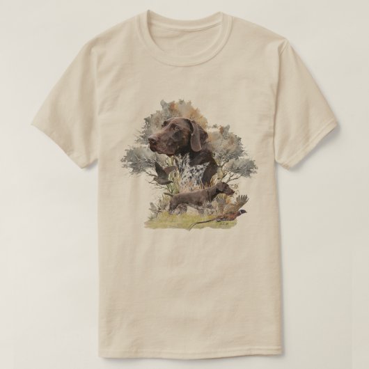 T-shirt Braque allemand (Design devant)