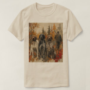 T-shirt Braque allemand à poil court