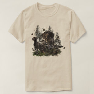 T-shirt Braque allemand à poil court