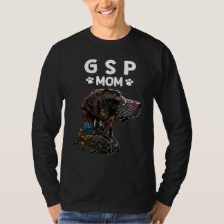 T-shirt Braque allemand à poil court Maman