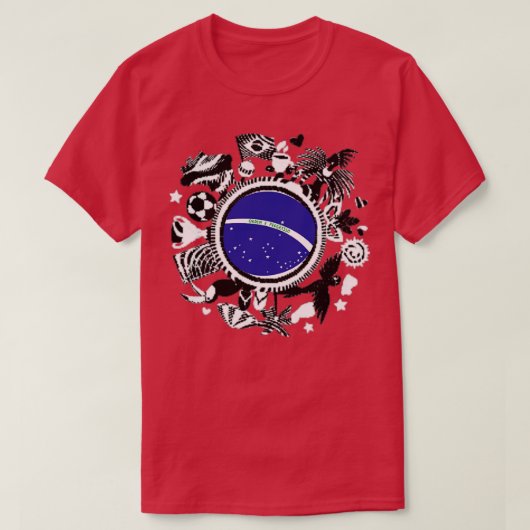 T-shirt brasil (Design devant)