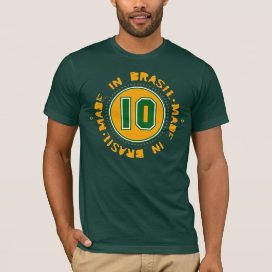 T-shirt Brasil 10 (Devant)