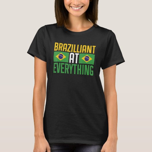 T-shirt Brasil Brazillier à Everything Brasileira Bras (Devant)