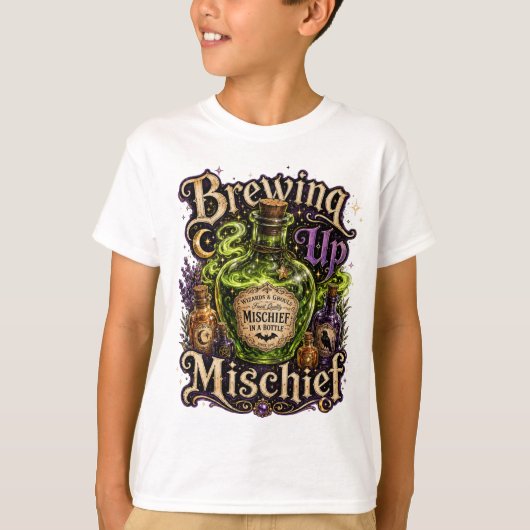 T-shirt  « Brasser la malice » (Devant)
