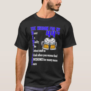 T-shirt Brasserie De Bières Pour 44 Ans - 44E Anniversaire