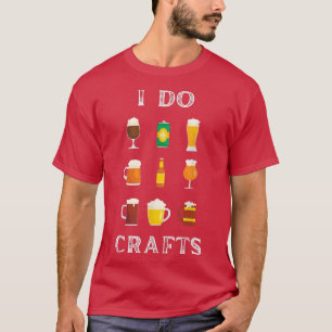 T-shirt Brasserie Vintage Bière Artisanale Je Fais De L'ar